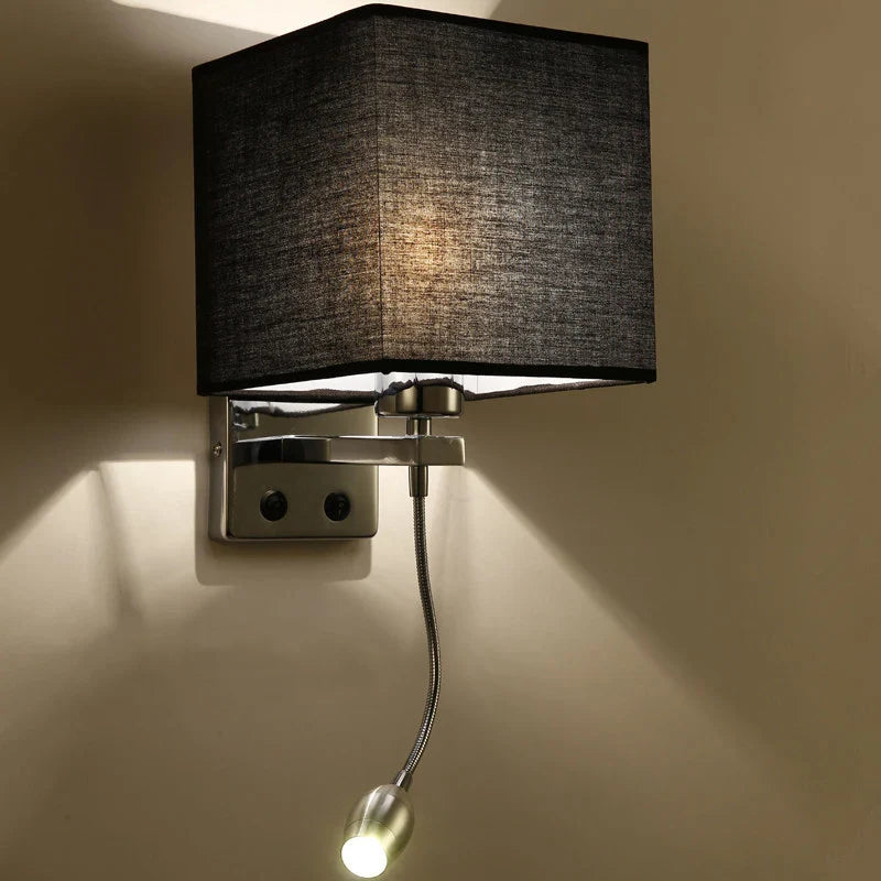 Afralia™ Modern Nordic LED Wall Lamp with USB Interface and Switch