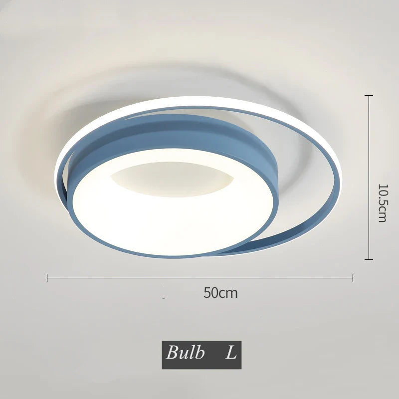 Afralia™ LED Chandelier Light for Living Dining Room, Modern Acrylic Surface Mounted Fixture