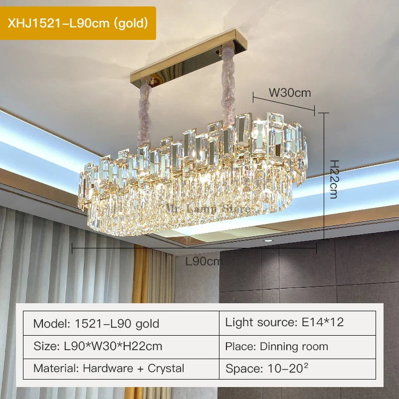 Afralia™ Crystal Chandelier: Elegant Lighting for Home, Living Room, Bedroom, Kitchen