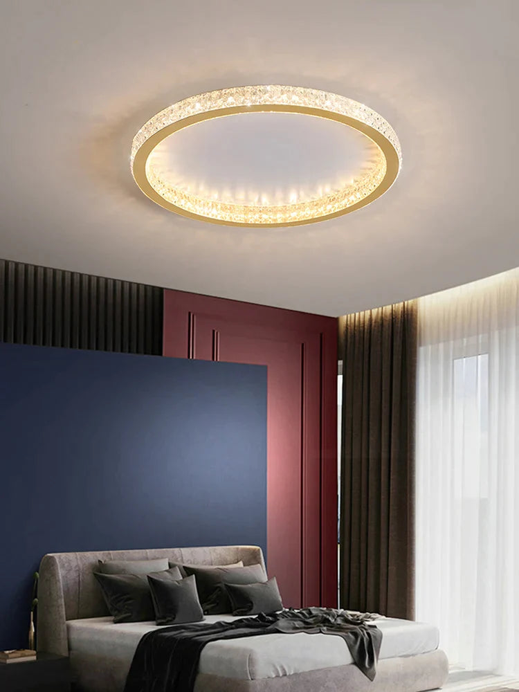 Afralia™ Minimalist Luxury Ceiling Light for Living Room and Bedroom