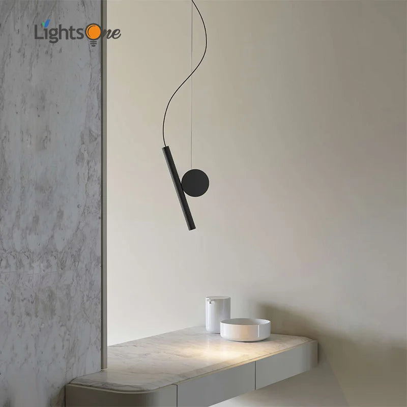 Afralia™ Nordic Zen Pendant Light for Bedroom, Bar, or Bedside - Minimalist and Creative