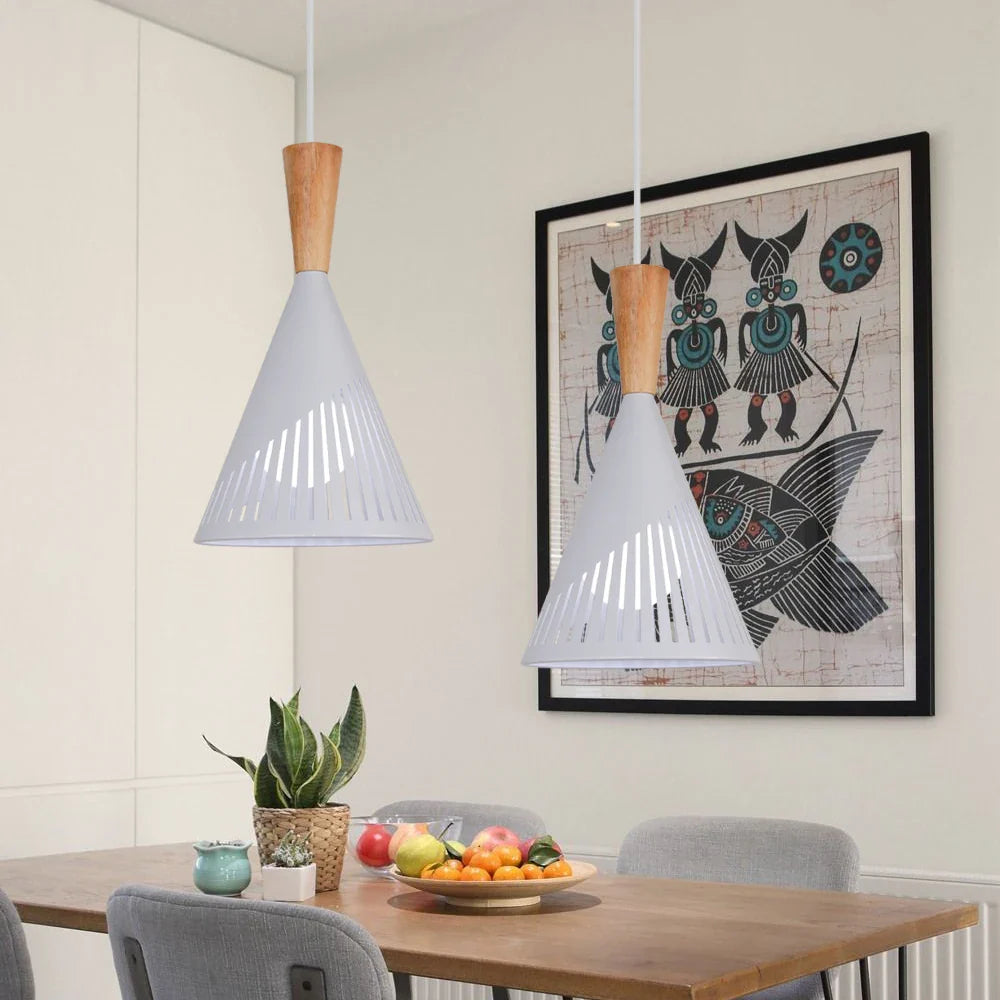 Afralia™ Industrial Vintage Pendant Light Modern Nordic Loft Hanging Lamp LED