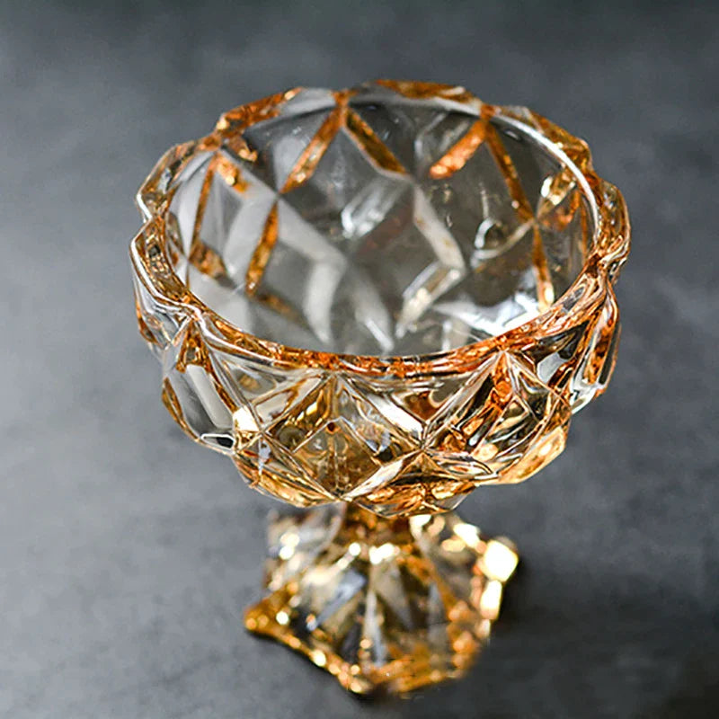 Afralia™ Goblet Ice Cream Cup Salad Wine Glass Tea Juice Milk Water Cup