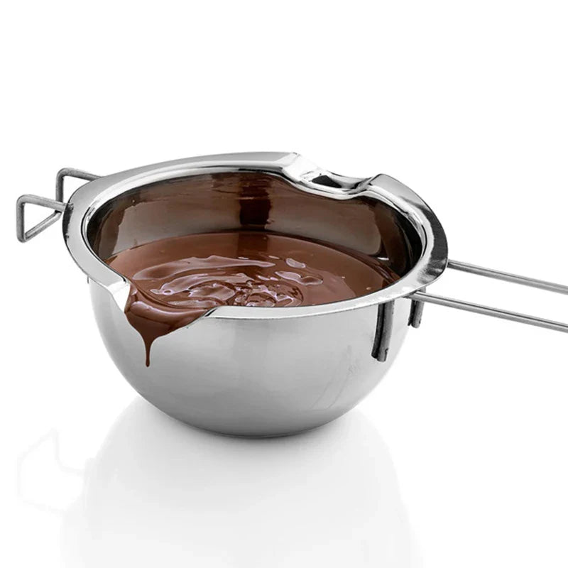 Afralia™ Stainless Steel Chocolate Melting Pot - Baking Essential