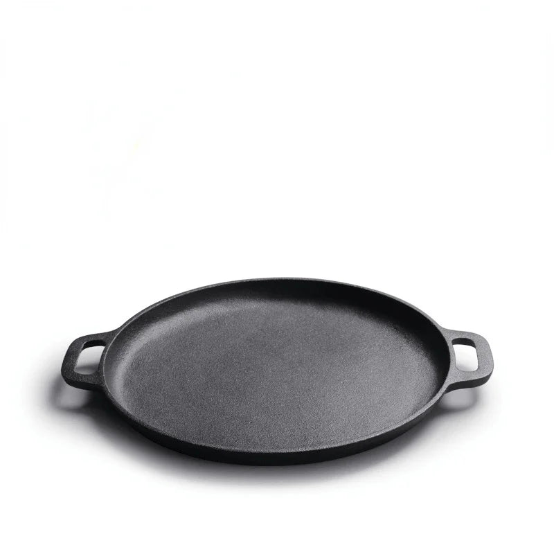 Afralia™ Cast Iron Skillet Pan - Versatile Cooking Pot for Pancakes, Pizzas, and More