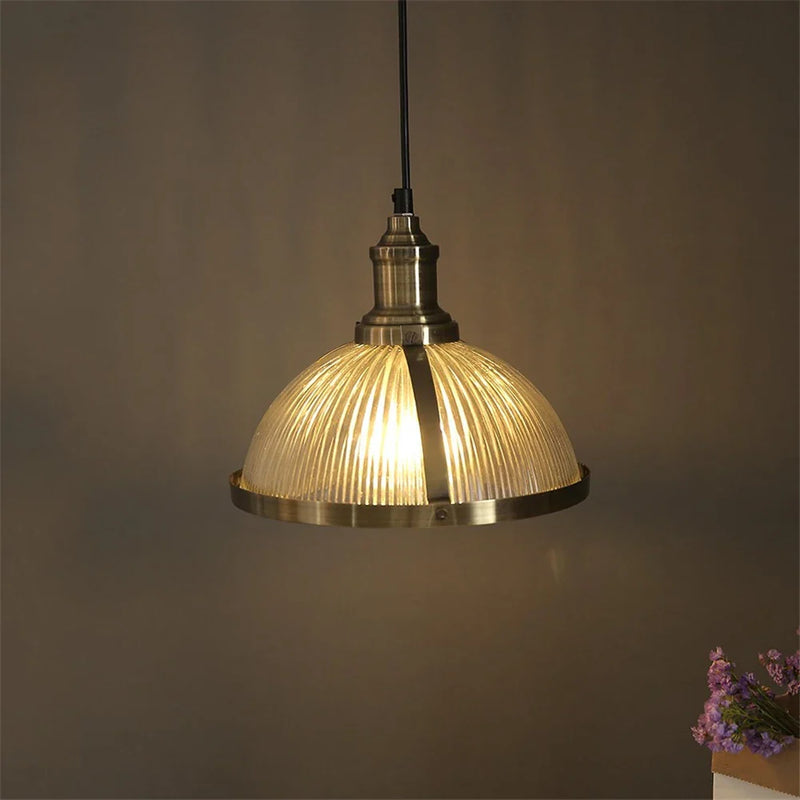 Afralia™ Glass Pendant Lights | Vintage American Style for Living Room, Bar, Restaurant