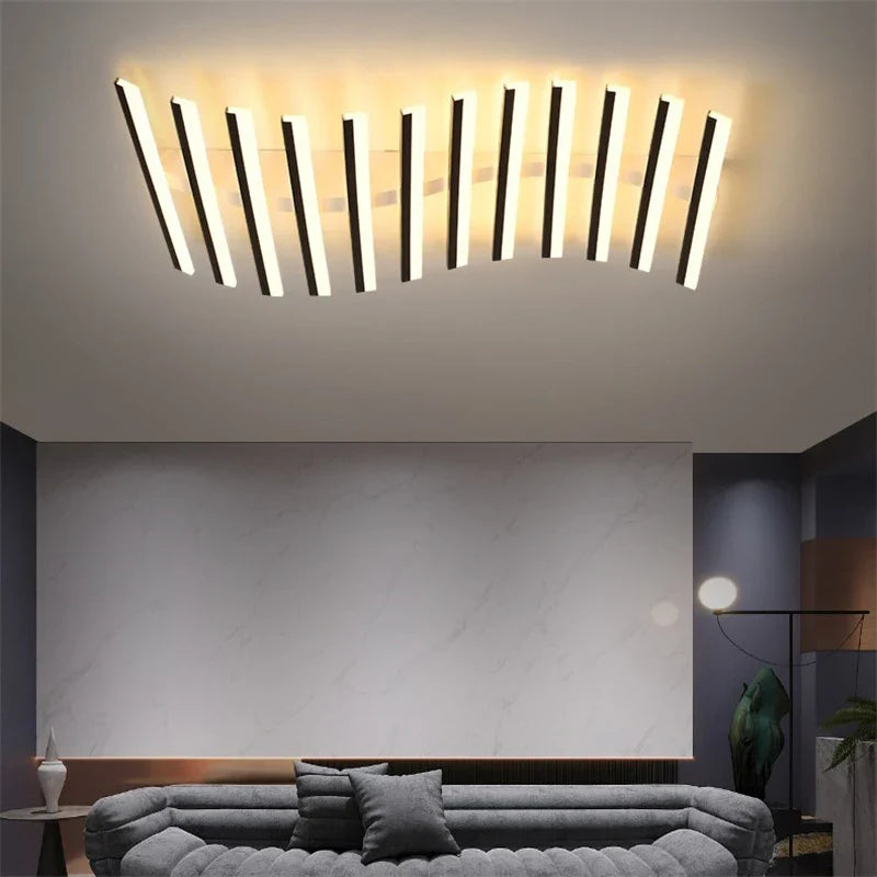 Afralia™ Modern LED Ceiling Lights for Living Room Kitchen Bedroom Beauty Decor, Nordic Design