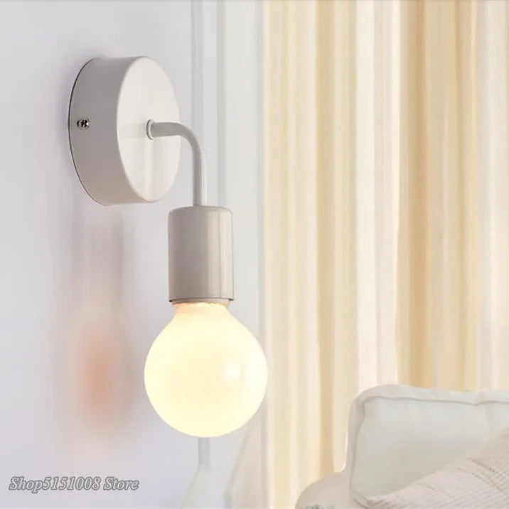 Afralia™ Nordic Modern LED Wall Sconce for Home Decor Lighting