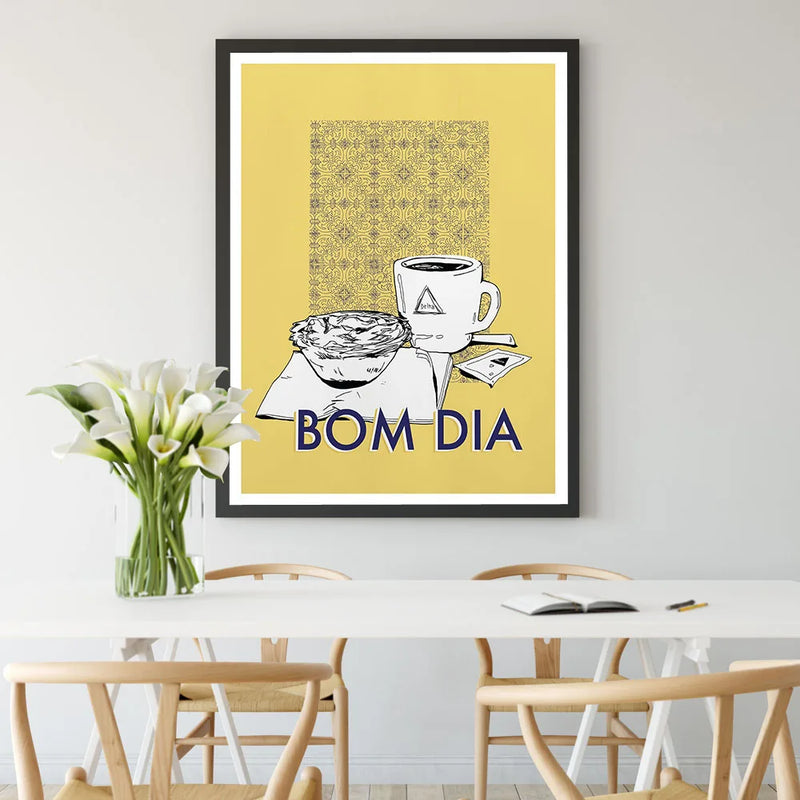 Afralia™ Coffee Kitchen Wall Art Minimalist Poster Living Room Decor