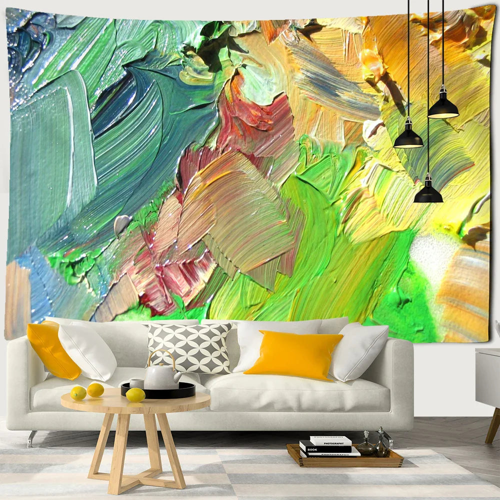 Afralia™ Boheme Mandala 3D Tapestry for Home Decor and Wall Hanging