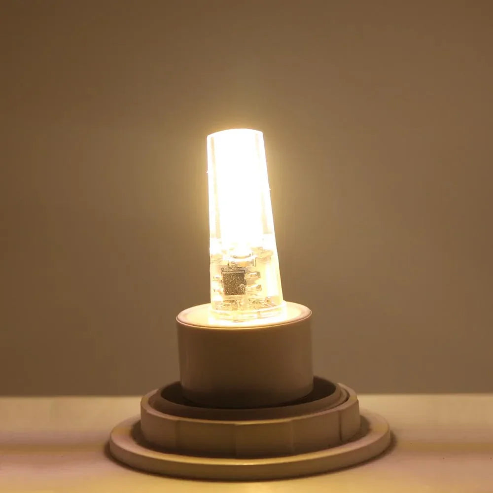 Afralia™ G4 COB LED Bulb 5W - Crystal Light Bulb ACDC 12V AC220V - Replace Halogen