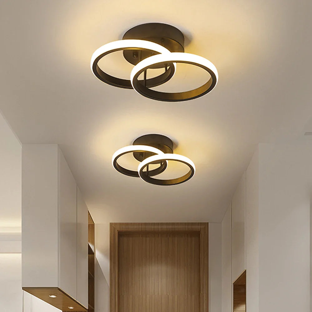 Afralia™ LED Ceiling Light: Modern Minimalist Nordic Home Chandelier Lighting for Living Room