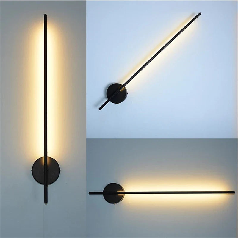 Afralia™ Luxury Nordic Living Room LED Wall Sconce Lights