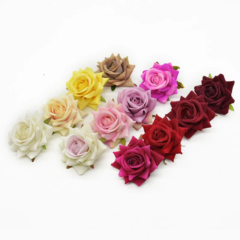 Afralia™ Silk Roses: Artificial Flowers Wedding Decor DIY Gifts Festival Supplies