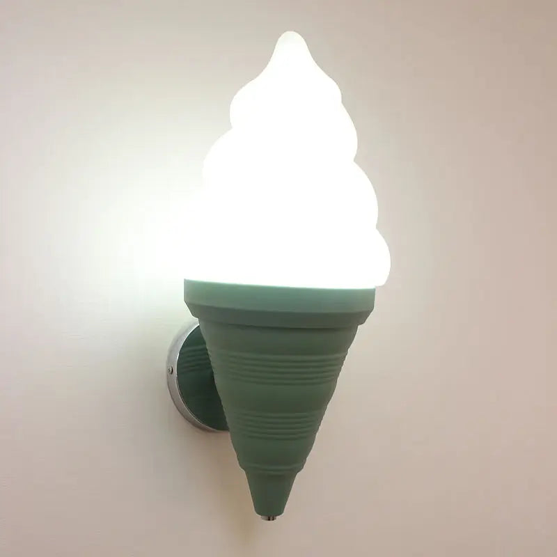 Afralia™ LED Ice Cream Wall Lamp for Modern Kitchen Children’s Bedroom Lighting