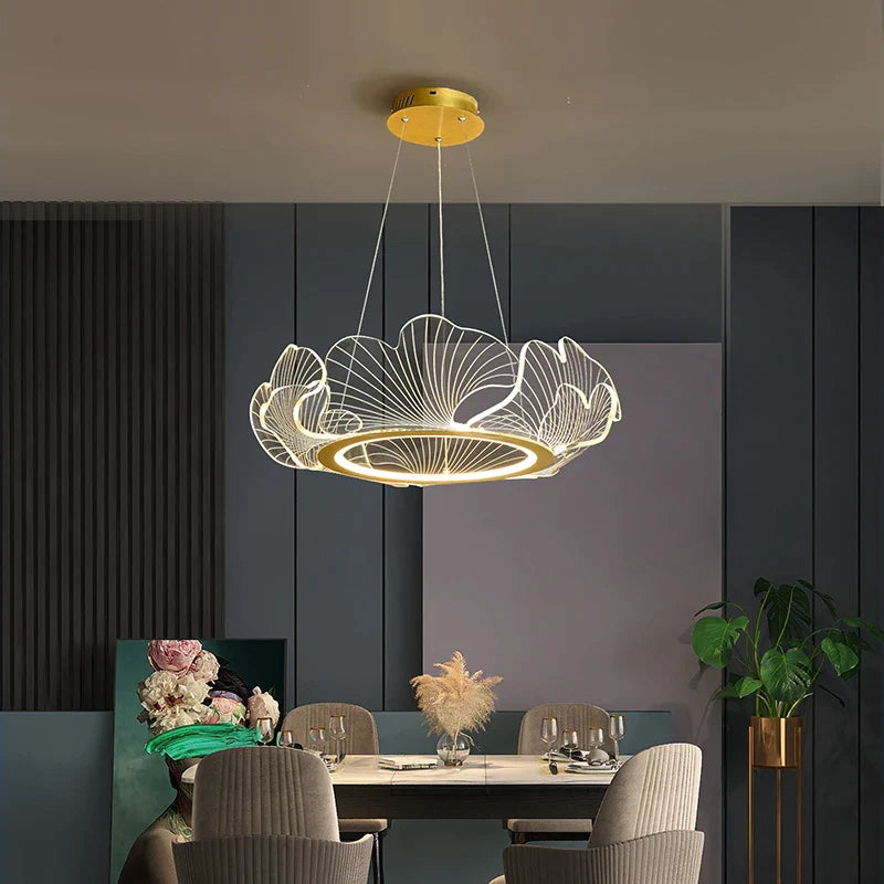 Afralia™ Modern Designer Dining Room Chandelier for Elegant Villa Decor