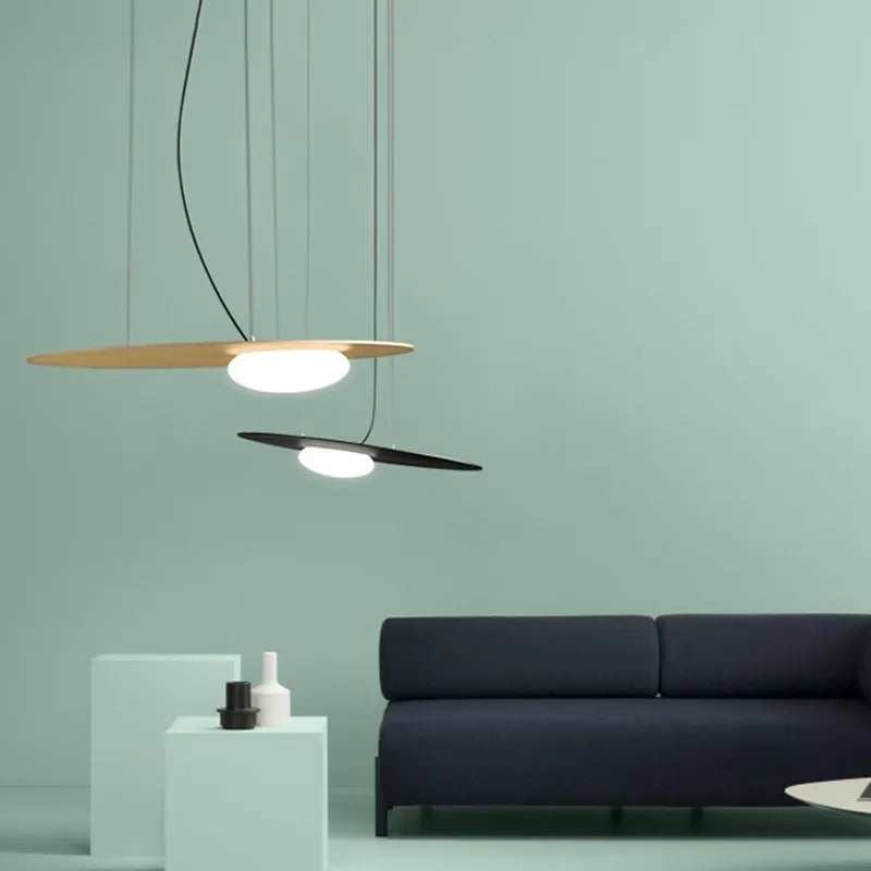 Afralia™ Nordic Iron Bar Pendant Light for Artful Room Decor