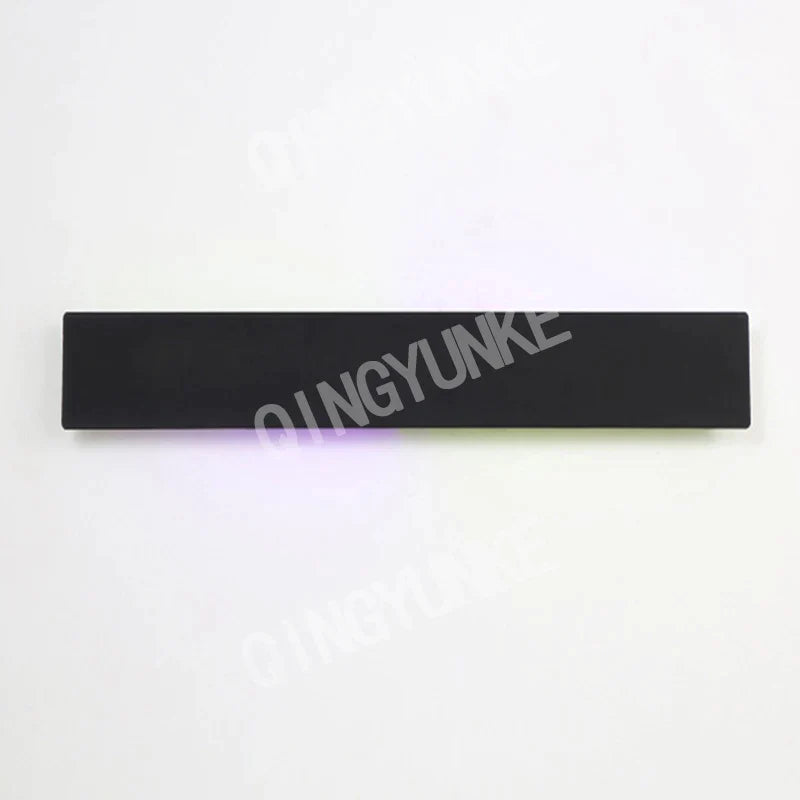 Afralia™ RGB LED Wall Lamp: Modern Colorful Remote Control Dimmable Light