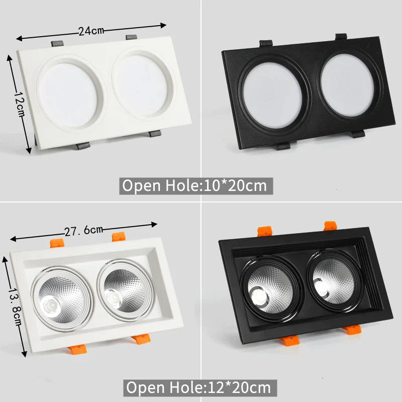 Afralia™ LED Panel Lamp: Ultra-thin Anti-Fog Recessed Ceiling Downlight for Bathroom, Corridor, Industrial Lighting