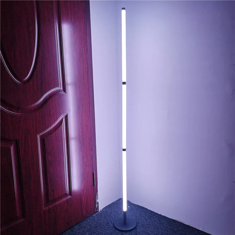 Afralia™ Modern Nordic Corner Floor Lamp for Vibrant Living Room Decor