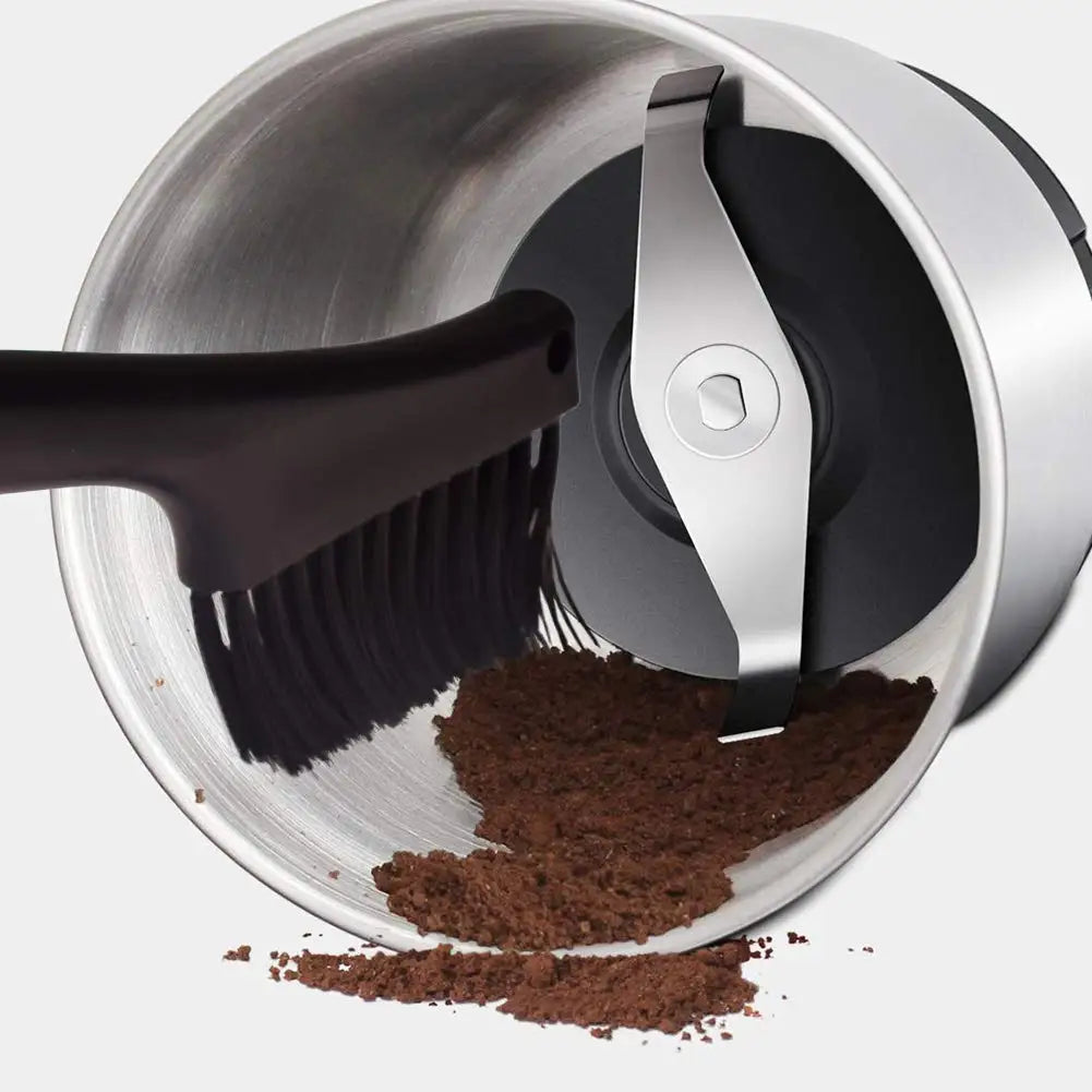 Afralia™ Espresso Machine Cleaner Brush - Dual Purpose Coffee Grinder Cleaning Tool