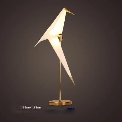 Afralia™ Love Bird LED Wall Sconce Iron Acryl Wall Light for Bedroom Corridor