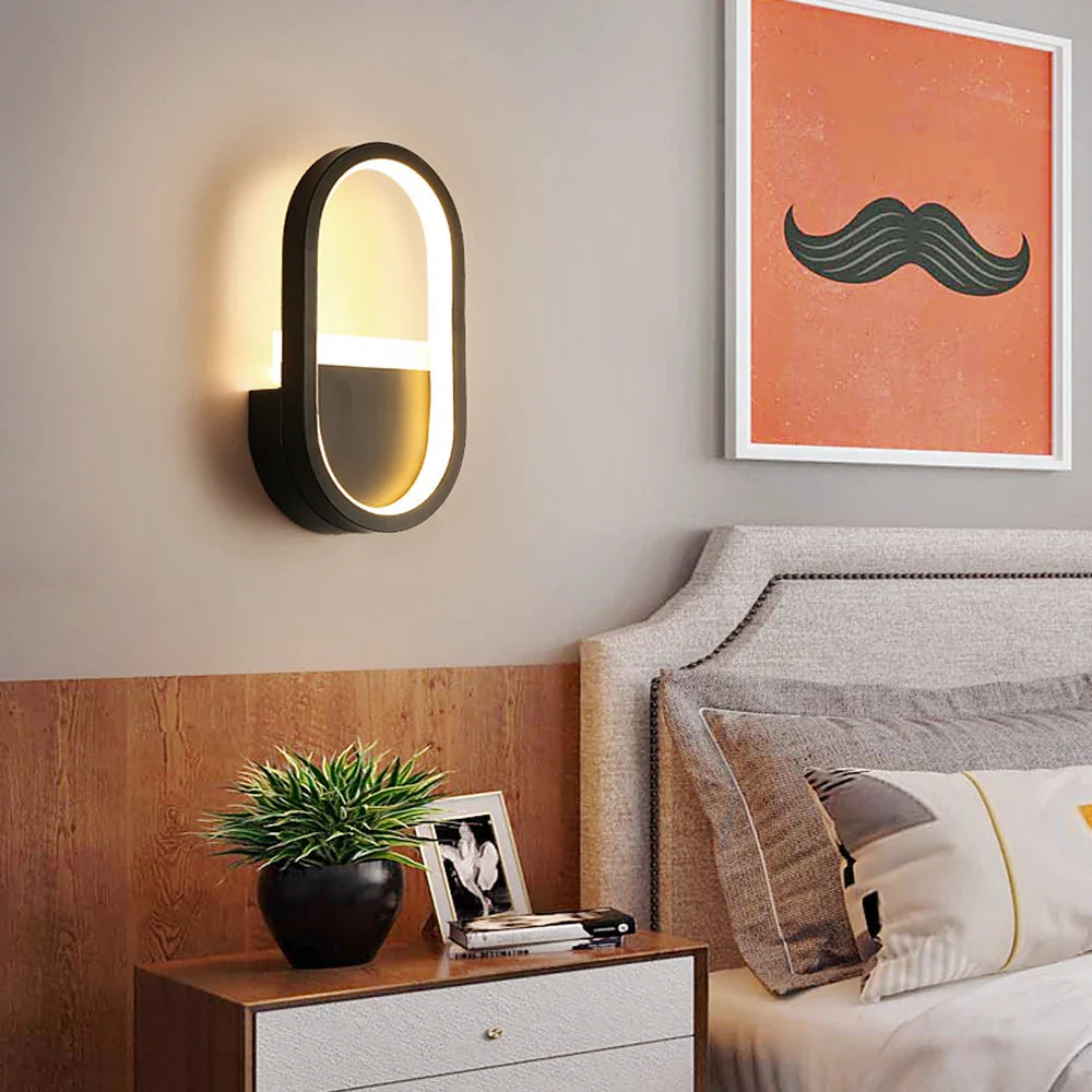 Afralia™ LED Wall Light: Modern Bedroom Bedside Lamp, Living Room Sconce, Home Decor Lighting
