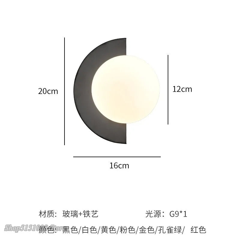 Afralia™ Nordic Modern Wall Lamp for Luxury Bedroom Decor