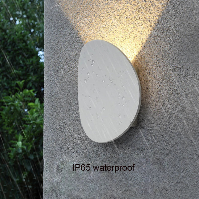 Afralia™ Outdoor LED Wall Light for Garden Villa Porch, IP65 Waterproof Sconce Luminaire