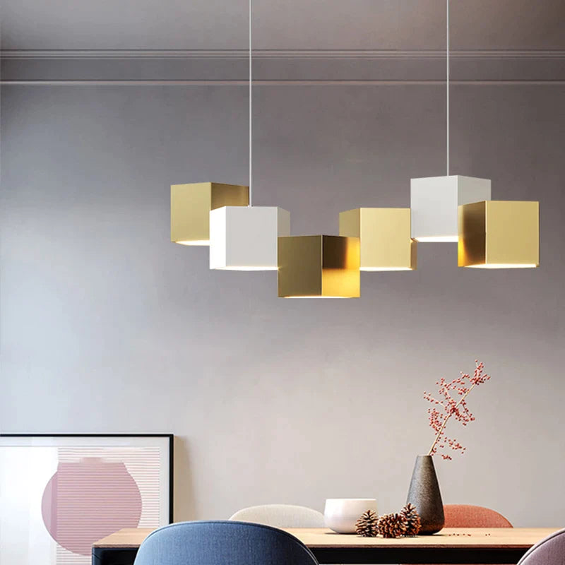 Dimmable LED Chandelier by Afralia™ - Nordic Design for Kitchen and Dining Tables