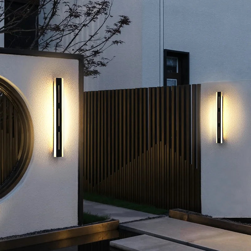 Afralia™ Outdoor LED Wall Lamp: Waterproof Sconce Light for Garden Villa Porch