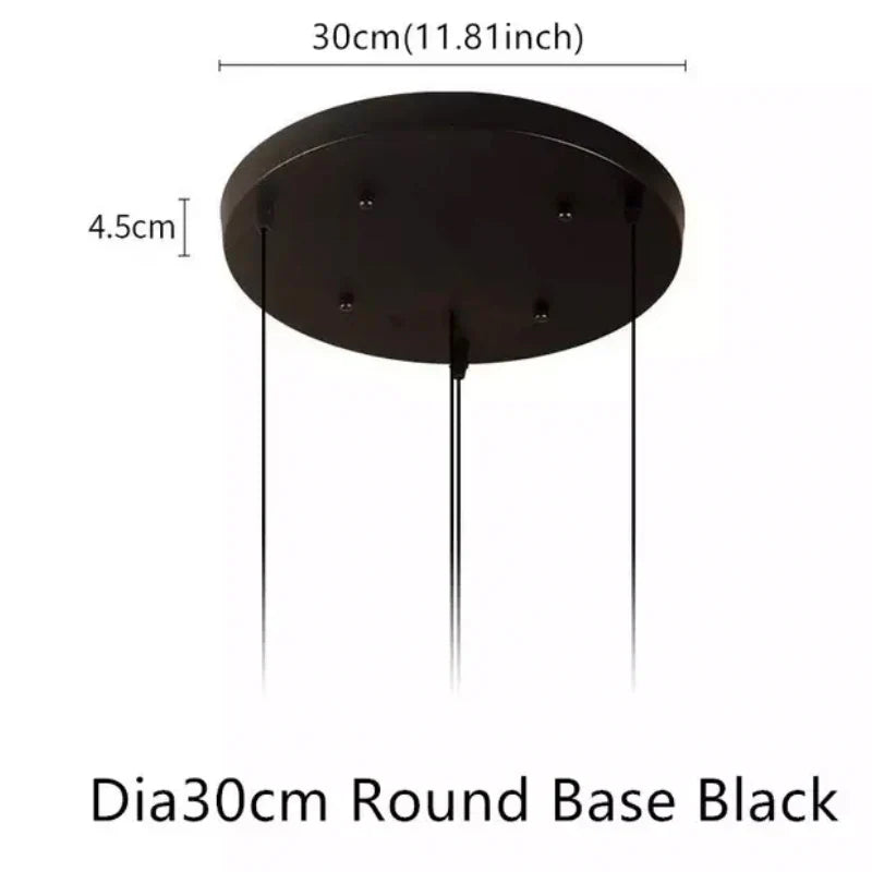 Afralia™ Wood Grain Glass Iron Pendant Lamp for Coffee Dining Club Kitchen