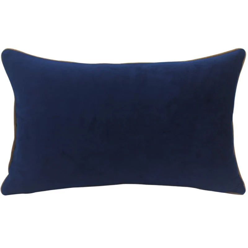 Afralia™ Parrot Birds Embroidered Cushion Cover Lumbar Pillow Case Luxury Style