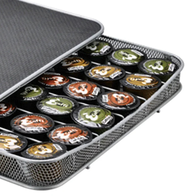 Afralia™ Coffee Capsule Storage Rack for Dolce Gusto/Nespresso Machinery Base.