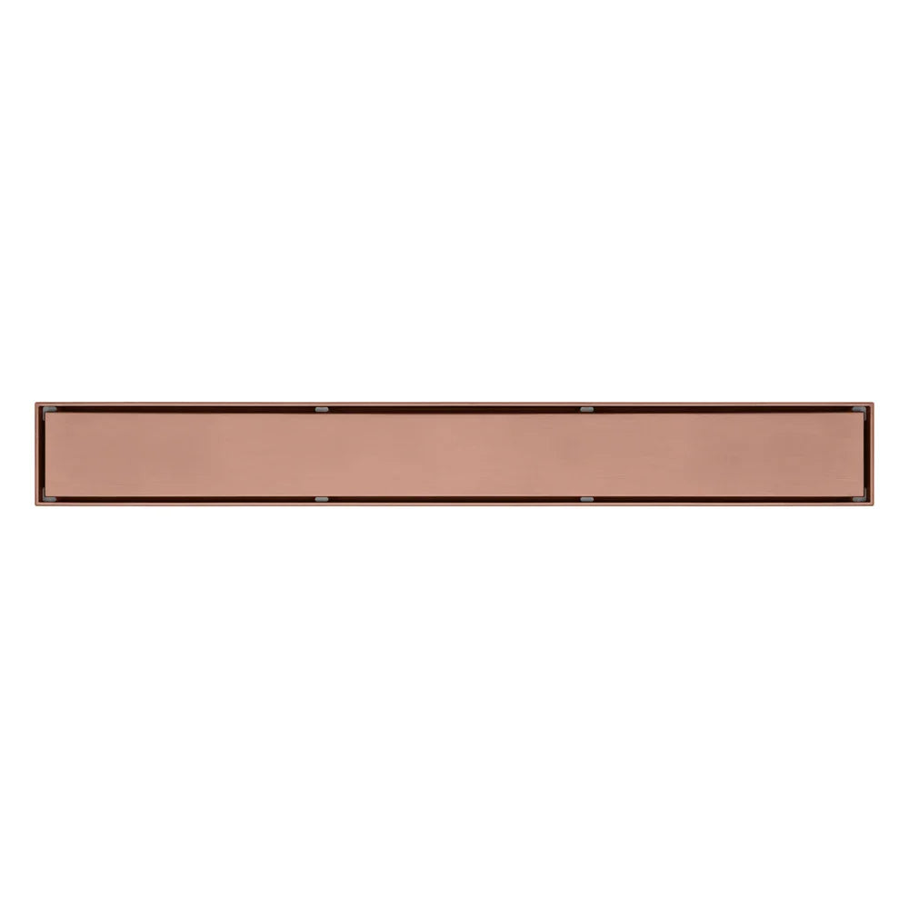 Afralia™ 60cm Rose Gold Bathroom Floor Drain Strainer, Deodorant Conceal Shower Drain
