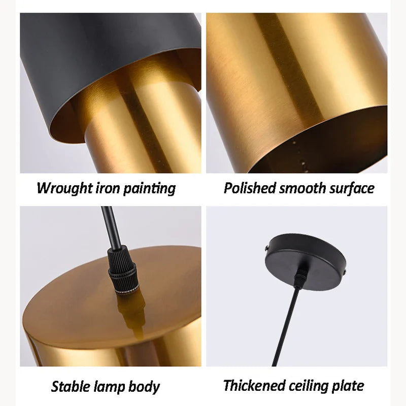 Afralia™ Nordic Plating Pendant Light: Stylish Suspension Lamp for Home, Restaurant, Cafe & Hotel