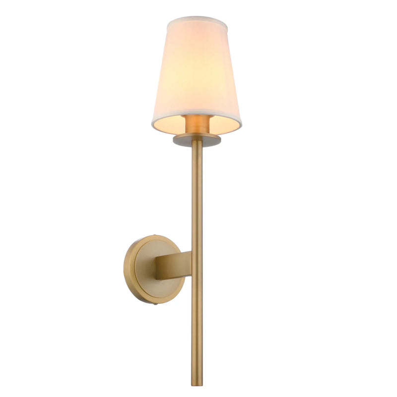 Afralia™ Flared White Shade Wall Sconce Set of 2