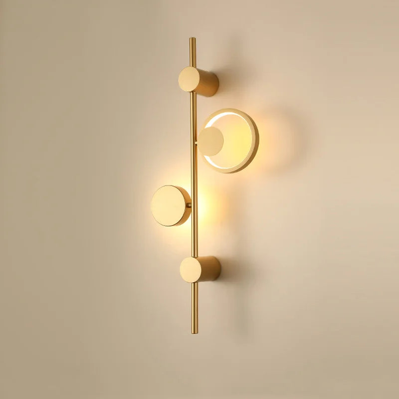 Afralia™ Modern LED Wall Lamp for Living Room, Bedroom, Corridor - Nordic Design