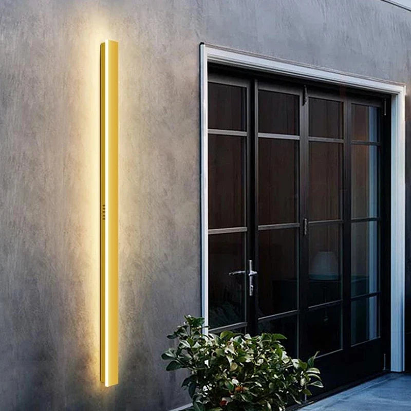 Afralia™ Outdoor Wall Lamp for Modern Decor, Villa Stairs, Courtyard, IP65 Waterproof & Long