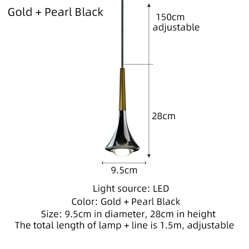 Afralia™ Rain Chrome Pendant Light for Dining Room Minimalism Decor Kitchen Loft