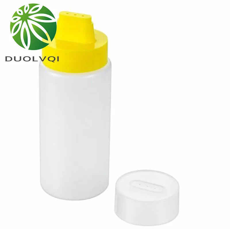 Afralia™ Silicone Squeeze Bottle 4 Holes Cake Decoration Tools for Kitchen