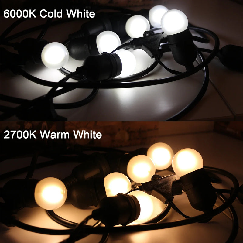 Afralia™ Mini Frosted LED Globe Bulb 1.5W E26 E27 String Light Decor Pendant Bulb