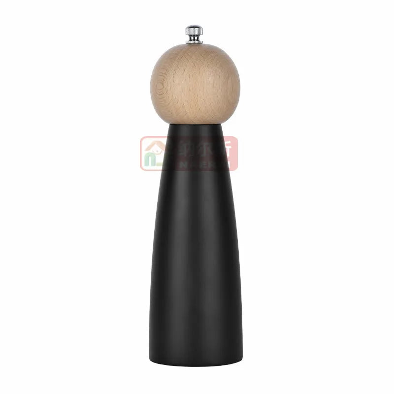 Afralia™ Wooden Pepper Mill Ceramic Core Spice Grinder