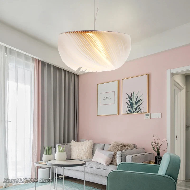 Afralia™ Origami Pendant Light: Modern Nordic Hanging Lamp for Home Decor