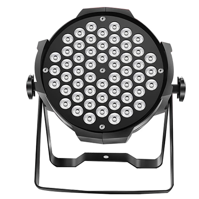 Afralia™ RGB LED Par Light 54*3W DJ Stage Lighting Strobe Effect