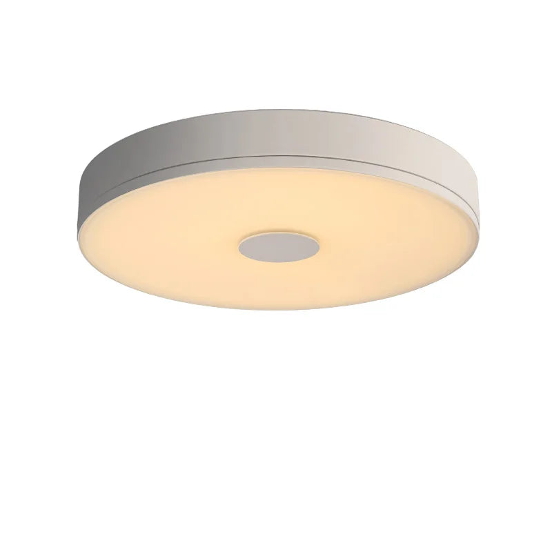 Afralia™ Ultra-thin Tempered Glass LED Ceiling Light 36W for Living Room Bedroom Dining Room