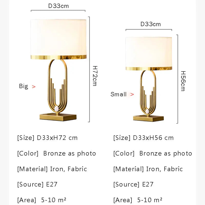 Nordic Fabric Table Lamp for Modern Home Decor by Afralia™