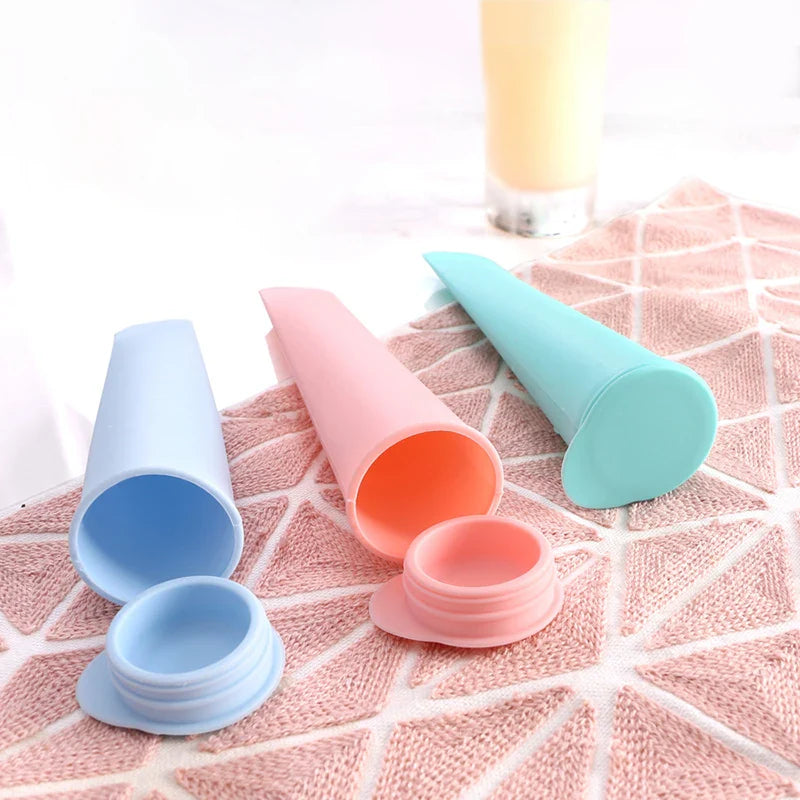 Afralia™ Silicone Popsicle Maker Mould - DIY Ice Cream Tray & Tool