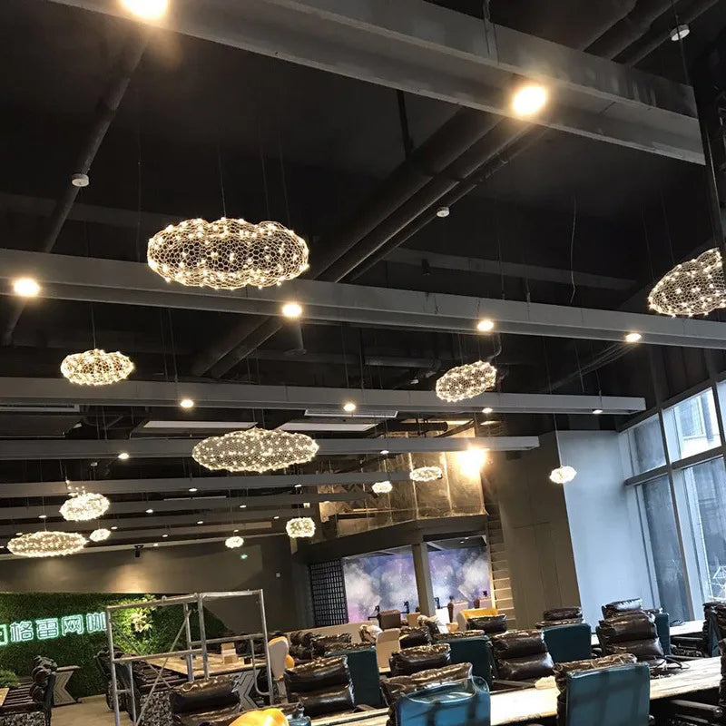 Afralia™ Starry LED Pendant Lamp for Farmhouse Decor and Modern Kitchen Lighting