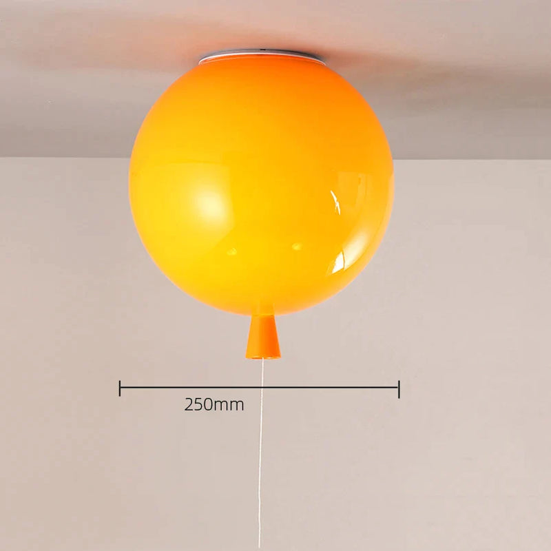 Afralia™ Colorful Balloon Ceiling Light for Baby Child Room and Bedroom